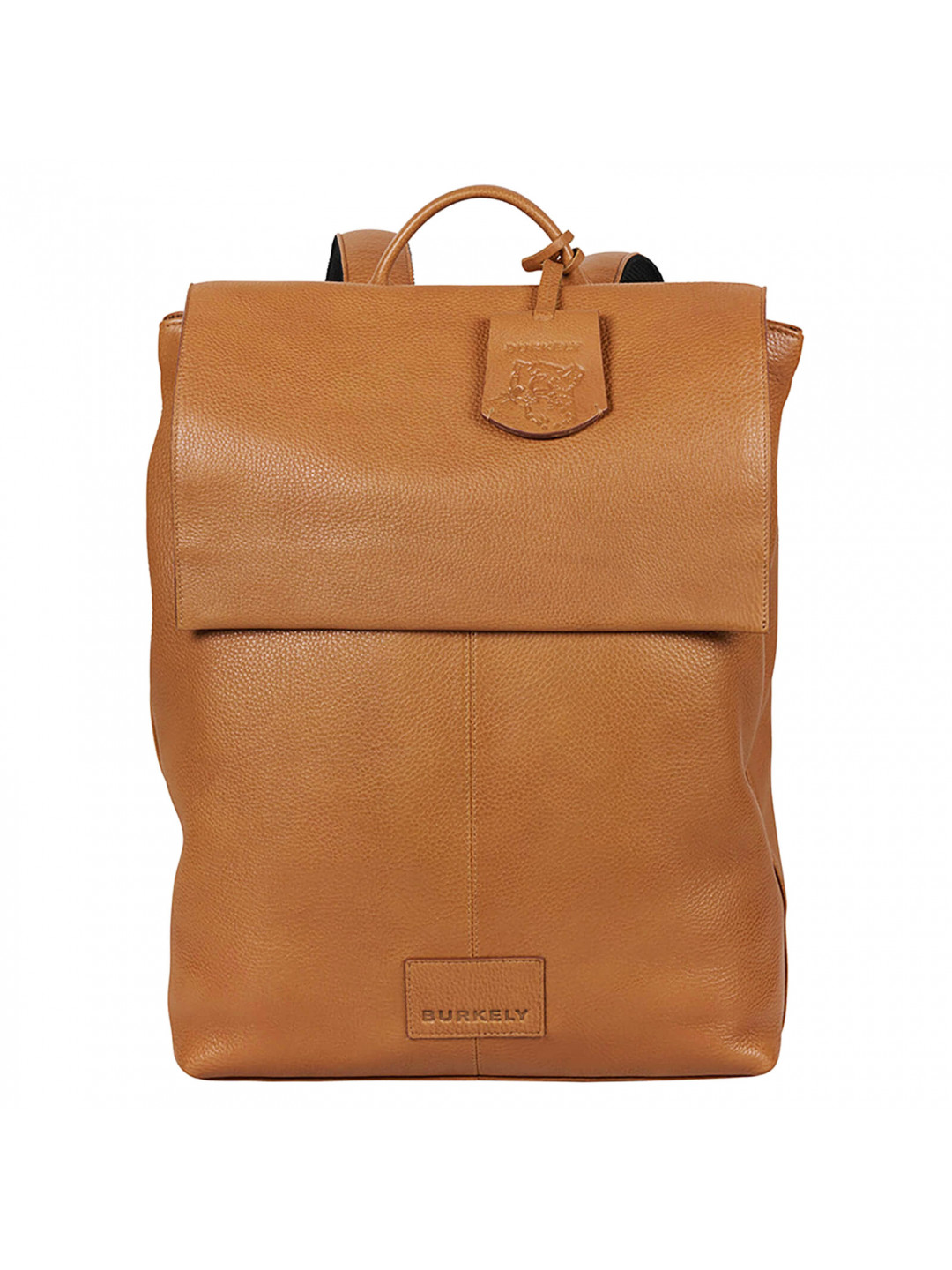 Dámský kožený batoh Burkely Hella – koňak